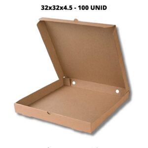 CAJA DE PIZZA EDG M/M 8 PORC 32X32X4.5 UNID