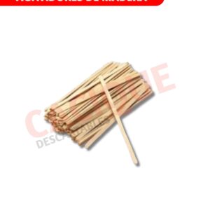 AGITADORES EN MADERA X 100UNID