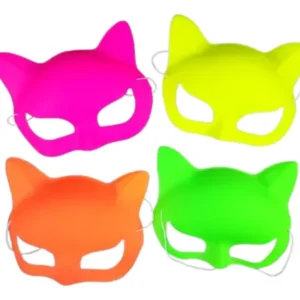 Antifaz Plastico Gato X 12unid