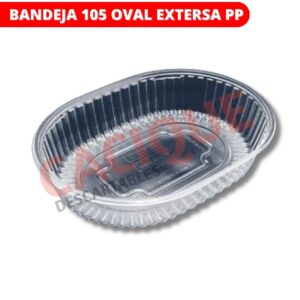 BANDEJA 105 EXTERSA PP OVAL