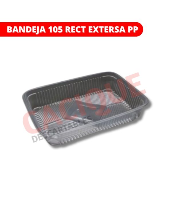 BANDEJA 105 EXTERSA PP RECT LIV