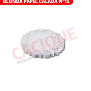 BLONDA PAPEL CALADA N?15