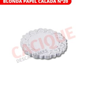 BLONDA PAPEL CALADA N?20