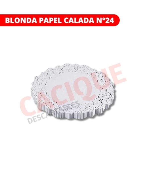 BLONDA PAPEL CALADA N?24