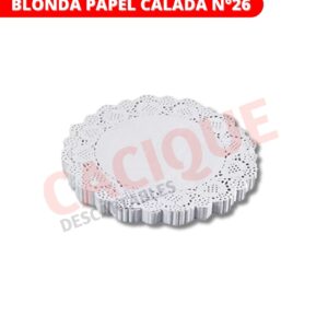 BLONDA PAPEL CALADA N?26
