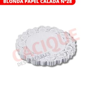 BLONDA PAPEL CALADA N?28