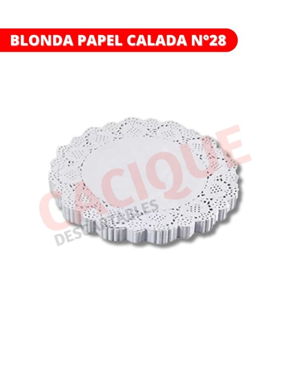 Blonda Papel Calada N°28