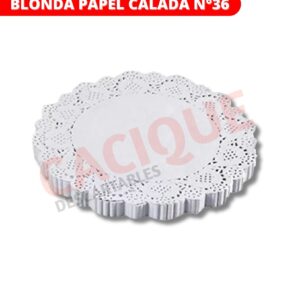 BLONDA PAPEL CALADA N?36