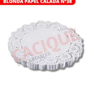 BLONDA PAPEL CALADA N?38