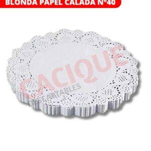 BLONDA PAPEL CALADA N?40