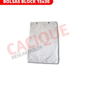 BOLSA BLOCK 15X30