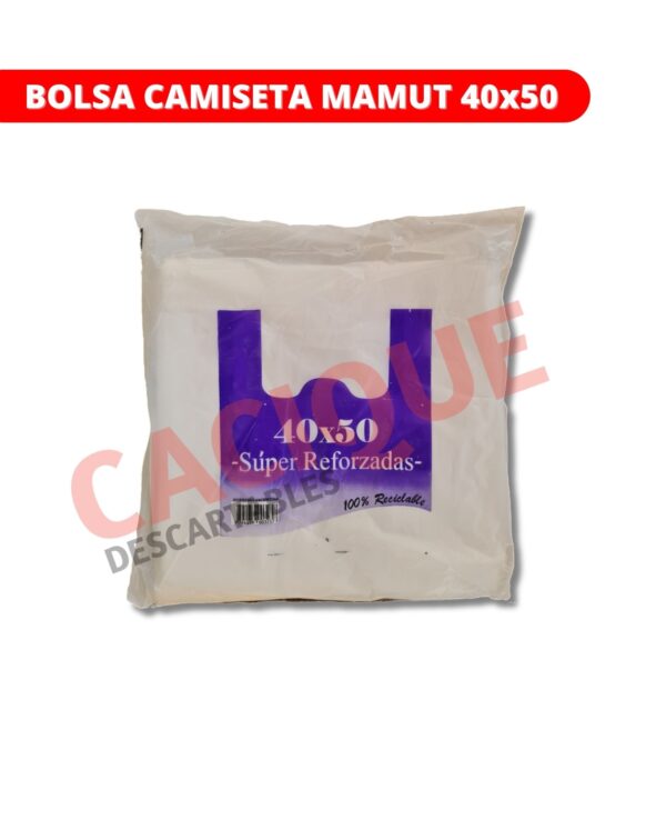 BOLSA CAMISETA 40X50 MAMUT