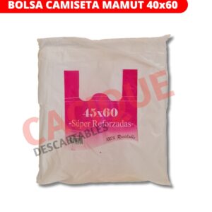 BOLSA CAMISETA 45X60 MAMUT