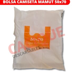 BOLSA CAMISETA 50X70 MAMUT