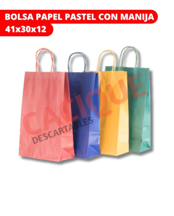 BOLSA PASTEL MANIJA 41X30X12
