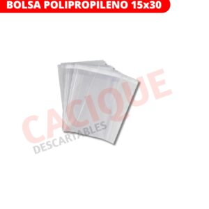 BOLSA POLIPROPILENO 15X30X100