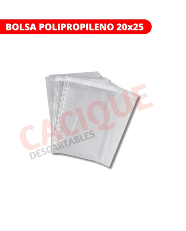 BOLSA POLIPROPILENO 20X25X100