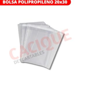 BOLSA POLIPROPILENO 20X30X100