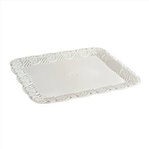 Bandeja Plastica Blonda X 1/2 Kg Rec X Uni