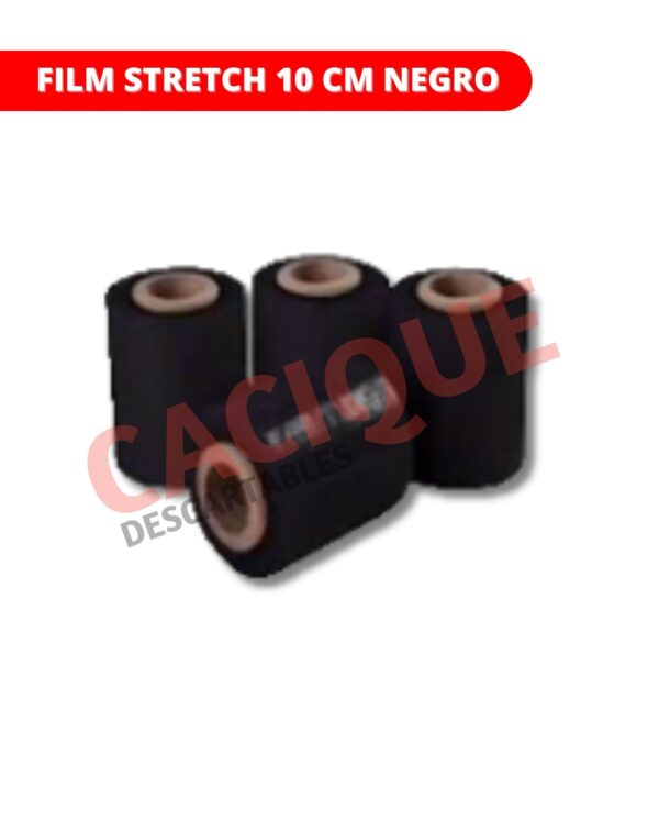 FILM STRECH 10 CM NEGRO X KG