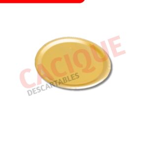 PLATO ORO 18 CM