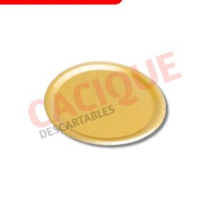 PLATO ORO 22 CM