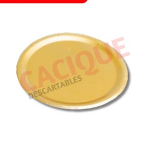 PLATO ORO 28 CM