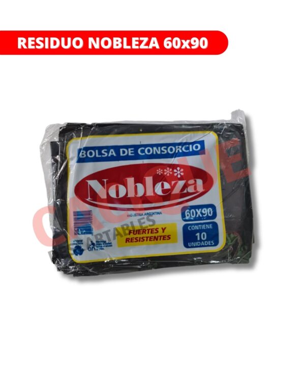 BOLSA RESIDUO NOBLEZA 60X90X10