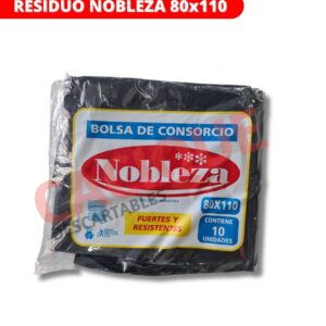 BOLSA RESIDUO NOBLEZA 80X110X10