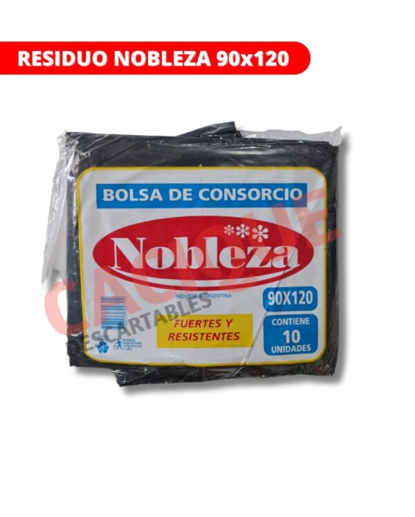 BOLSA RESIDUO NOBLEZA 90X120X10