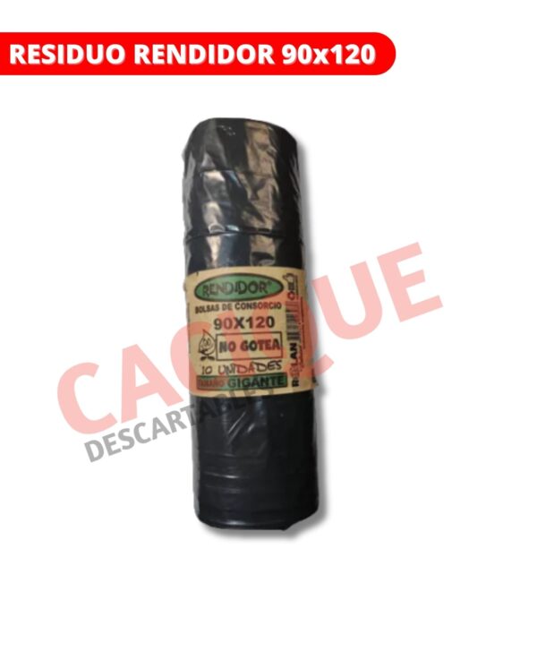BOLSA RESIDUO RENDIDOR 90X120X 10UNID