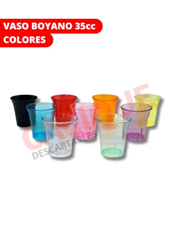 VASO BOYANO 35 VARIOS COLORES