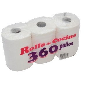 Rollo Cocina Newpel 3x360 Paño