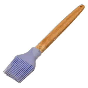 Pincel Silicona Mango Madera 29cm