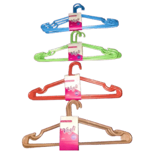 Percha Plastica X 4 Unid