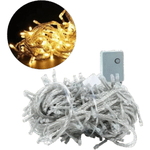 Led Exterior Luz Calida/color 220w X 20 Luces X 9mts