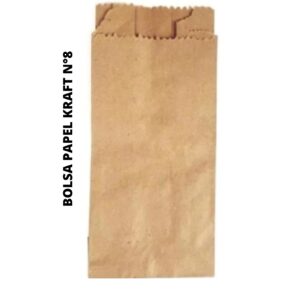 BOLSA PAPEL KRAF 8