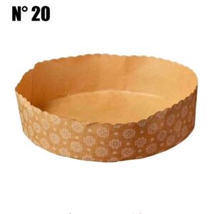 MOLDE DE BISCOCHUELO 20 X UNID