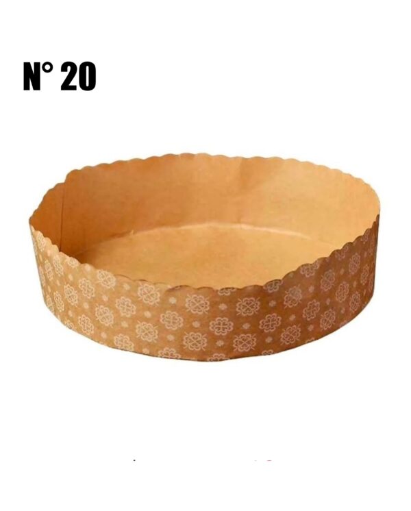 MOLDE DE BISCOCHUELO 20 X UNID