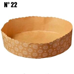Molde De Biscochuelo 22 X Unid