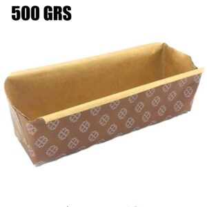 MOLDE BUDIN PAPEL 500G 180X80X60X UNID