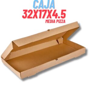 CAJA EDG MEDIA PIZZA M/M 32X17X4.5 UNID