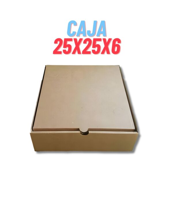 CAJA EDG M/M 25X25X6 UNID