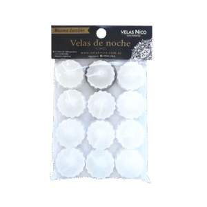 Velas Nico X12unid