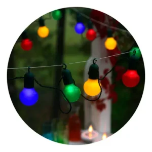 Led Guirnalda Verde 220v X 100 Luces X 10mts