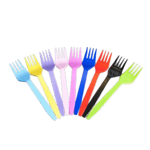 Tenedor Ban Plas X 50unid
