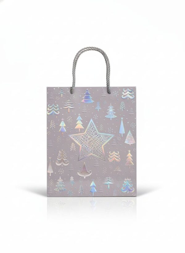 Bolsa Navidad De Papel Cordon Sin Visor - Image 3