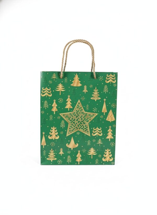 Bolsa Navidad De Papel Cordon Sin Visor - Image 4