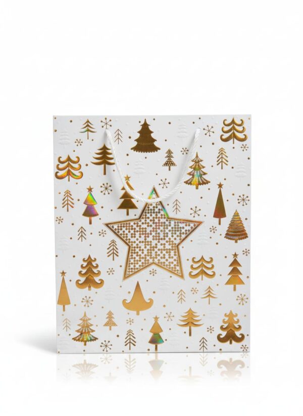 Bolsa Navidad De Papel Cordon Sin Visor - Image 2