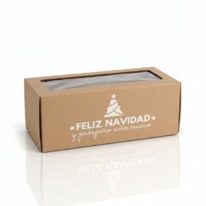 Caja Serv Navidad Budin 24x9.5x10 M/m